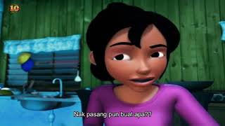 Upin Ipin translation Arabic  Malay ARAB 2215 [upl. by Zorina]