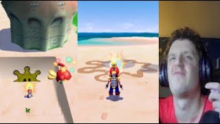 Super Mario Sunshine Part 21  Gelato Beach Blue Coins DONE [upl. by Akli]