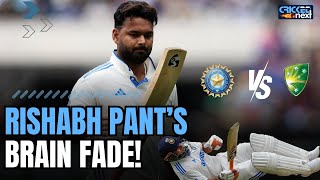 IND vs AUS Rishabh Pant Gifts His Wicket in Melbourne  BGT  INDvsAUS [upl. by Modestine]