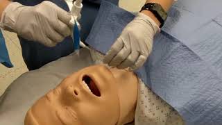 Surgical tracheostomy procedure [upl. by Zoie]