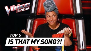 THE VOICE  BEST ALICIA KEYS Blind Auditions [upl. by Lorrac]