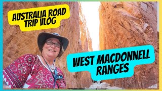 West MacDonnell Ranges Australia and the Mereenie Loop  Australia Road Trip [upl. by Enamart]