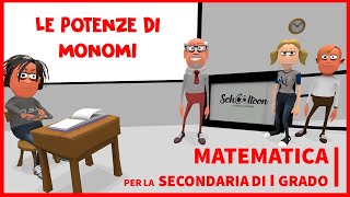 Le potenze di monomi  Algebra  Secondaria di Primo Grado [upl. by Hinman]