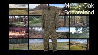 See Camo Pattern Bottomland by Mossy Oak in 16 Settings and Compare it to your Hunting Environment [upl. by Durand969]