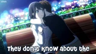 Nightcore  They Dont Know About Us  Lyrics [upl. by Kimble]