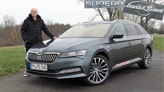 Der neue Skoda Superb Combi LampK im Test  Was kann der elegante Lademeister Review Fahrbericht [upl. by Natividad]