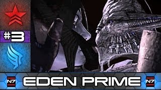 Mass Effect Story Eden Prime  Saren amp The Prothean Beacon Vision  Paragon Walkthrough 3 [upl. by Ahsrat]