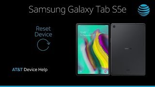 How to Reset Your Samsung Galaxy Tab S5e  ATampT Wireless [upl. by Willin221]