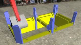 Trench Shoring Company SBH Slide Rail  Trench Creation [upl. by Weiner807]