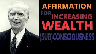 Wealth SubConsciousness Affirmation  Dr Joseph Murphy [upl. by Lemrac]