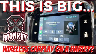 Harley Davidson WIRELESS CarPlay [upl. by Enella545]