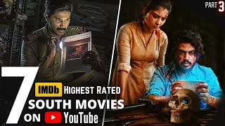 Top 7 Crime Thriller South Movies on YouTube in Hindi PART 3 [upl. by Siseneg341]