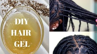 DIY  Make PERFECT Flaxseed amp Aloe Vera Gel For Twisting Locs [upl. by Reg365]