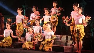 Cambodian Traditional Dance on Village festival Day  Visit Cambodia [upl. by Ratib]