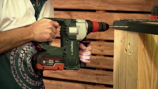 KHA 18 LTX BL 24 Cordless Rotary Hammer Demonstration  Metabo [upl. by Acacia]