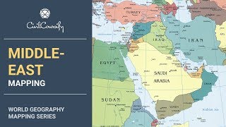 MIDDLEEAST  World Geography Mapping [upl. by Anatol]