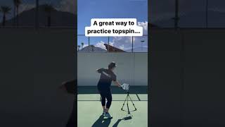 Pickleball TopspinPro  Topspin Forehand Drill [upl. by Siaht]