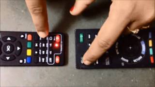 Make set top box remote work as tv remote [upl. by Helmut]