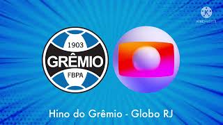 Hino do Grêmio  Globo RJ [upl. by Itnavart]