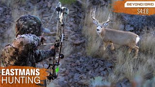 Bow Hunting Open Country Bucks  Selffilmed DIY Mule Deer Eastmans’ [upl. by Essilevi]