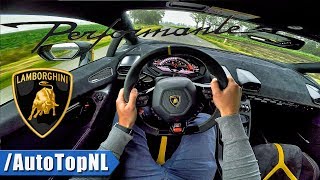 LAMBORGHINI HURACAN PERFORMANTE LP6404 POV Test Drive by AutoTopNL [upl. by Caton]