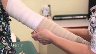 How To Wrap An Elastic Bandage Elbow Compression [upl. by Okomot]