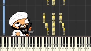 Salil Sawarim Synthesia piano cover [upl. by Lough]