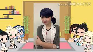 Gacha life  Miraculous ladybug  Reacting on tiktok video Part 1 [upl. by Tyler]