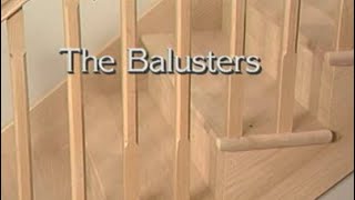 The Balusters How to Build Stairs [upl. by Roseline]