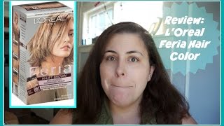 LOreal Paris Feria HiLift Brown Color Review [upl. by Rebliw792]