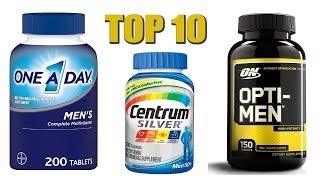 Top 10 Best Multivitamins for Men 2020 [upl. by Pinkerton]