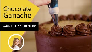 How To Make Delicious Chocolate Ganache  Only 3 ingredients [upl. by Netsryk]