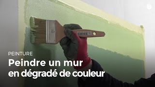 Peindre Un Mur En Dégradé De Couleur  Bricolage [upl. by Nat]