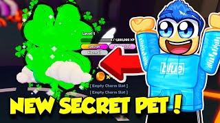 I HATCHED THE NEW LUCKY SECRET PET IN PET CATCHERS [upl. by Nonnah829]