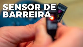 Aprenda como instalar o Sensor de Barreira Na Prática [upl. by Allemrac]