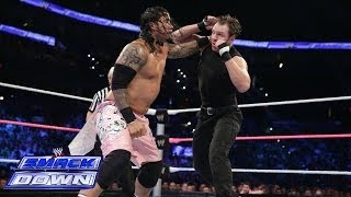 The Usos vs Dean Ambrose amp Seth Rollins  SmackDown Nov 1 2013 [upl. by Crystal]