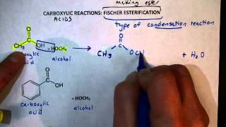 VIDEO Carboxylic Acid Reactions Ester Formation [upl. by Varini594]