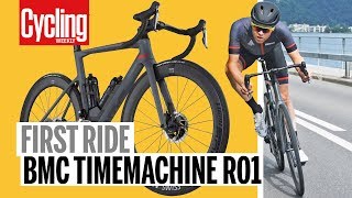 BMC Timemachine R01  First Ride  Cycling Weekly [upl. by Esinej822]