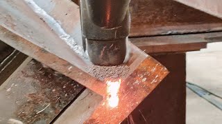 Submerged Arc Welding  SAW Practical Video [upl. by Aniakudo]