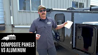 Composite Panels vs Aluminum on a Camper Trailer [upl. by Devonne]