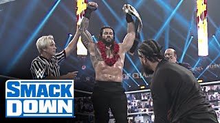 Look back at Roman Reigns and Jey Uso’s brutal Universal Title Match SmackDown Oct 2 2020 [upl. by Onaicul843]