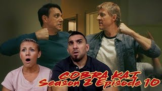 Cobra Kai Season 2 Episode 10 No Mercy Finale REACTION [upl. by Meyer]