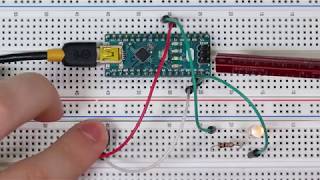 Arduino Lab 11 Button Debouncing via Software [upl. by Anerahs48]