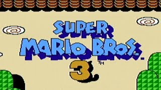 Super Mario Bros 3 Nintendo 1990  NES Gameplay [upl. by Circosta]