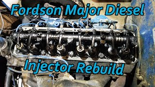 Fordson Major Diesel Injector Rebuild [upl. by Saidnac]