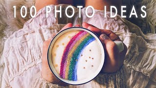 100 CREATIVE PHOTOGRAPHY IDEAS AT HOME using what you have [upl. by Akiam156]