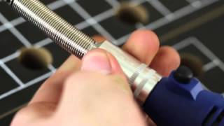 How to put a Flex Shaft on a Rotary Tool [upl. by Acnoib334]