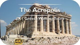 The Acropolis Of Athens Parthenon  4K Virtual Tour  Greece Walking Tours [upl. by Attwood15]