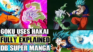 Goku Learning The Hakai Technique Explained [upl. by Reggis473]