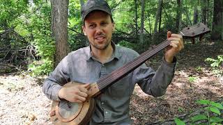 Clifton Hicks  Sourwood Mountain WV Mountain Banjo [upl. by Noyahs]